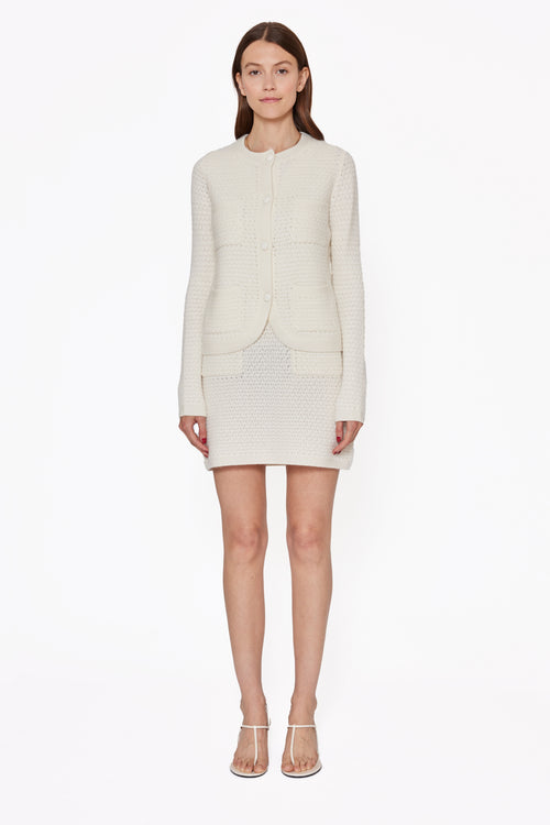 Tulip Jacket - Ivory