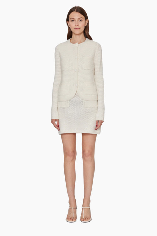 Tulip Jacket - Ivory