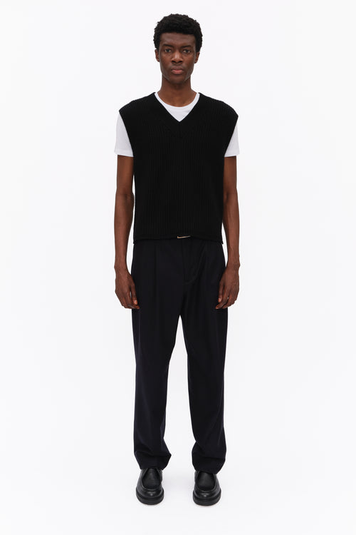 Mr Southbank Vest - Black