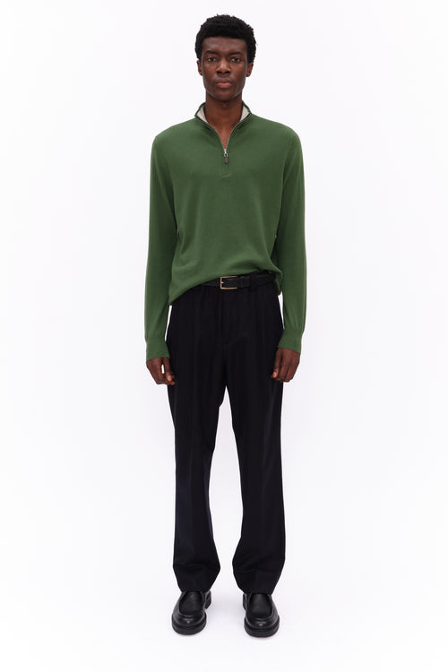 Mr Fenchurch Half Zip - Jalapeno